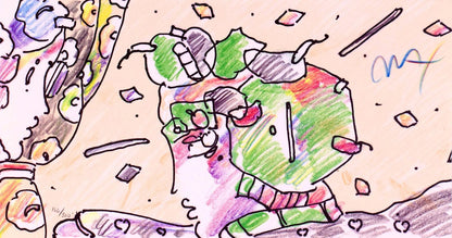 Peter Max, Lady Thru Window, Hand Signed, Official Lithograph