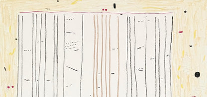 Gene Davis, Yellow Jack, Lithograph