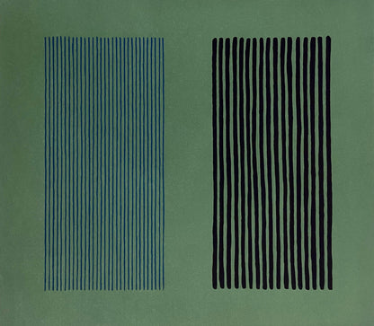 Gene Davis, Green Giant, Lithograph