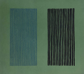 Gene Davis, Green Giant, Lithograph