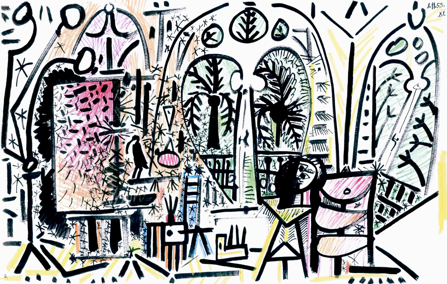 Pablo Picasso, Composition (Cramer 101), Carnet De La Californie, Collotype