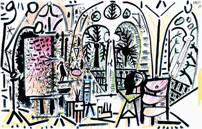 Pablo Picasso, Composition (Cramer 101), Carnet De La Californie, Collotype