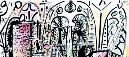 Pablo Picasso, Composition (Cramer 101), Carnet De La Californie, Collotype