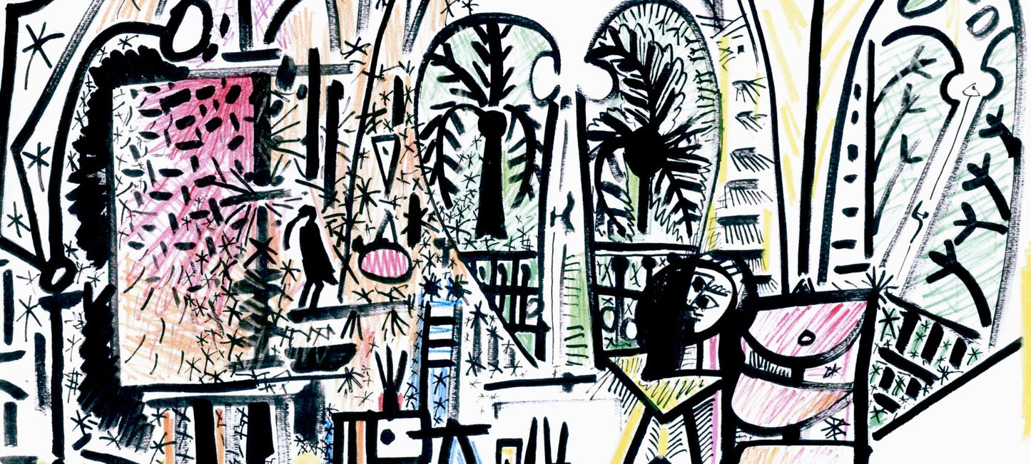 Pablo Picasso, Composition (Cramer 101), Carnet De La Californie, Collotype