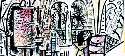 Pablo Picasso, Composition (Cramer 101), Carnet De La Californie, Collotype