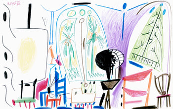 Pablo Picasso, Composition (Cramer 101), Carnet De La Californie, Collotype