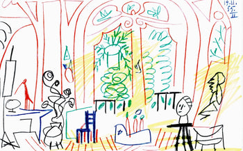 Pablo Picasso, Composition (Cramer 101), Carnet De La Californie, Collotype