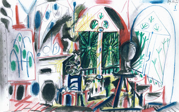 Pablo Picasso, Composition (Cramer 101), Carnet De La Californie, Collotype