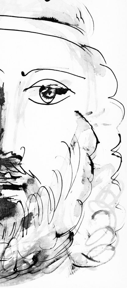 Pablo Picasso, Visage D'Homme Au Bandeau (Cramer 84; Johnson/Stein 77), 40 Dessins De Picasso En