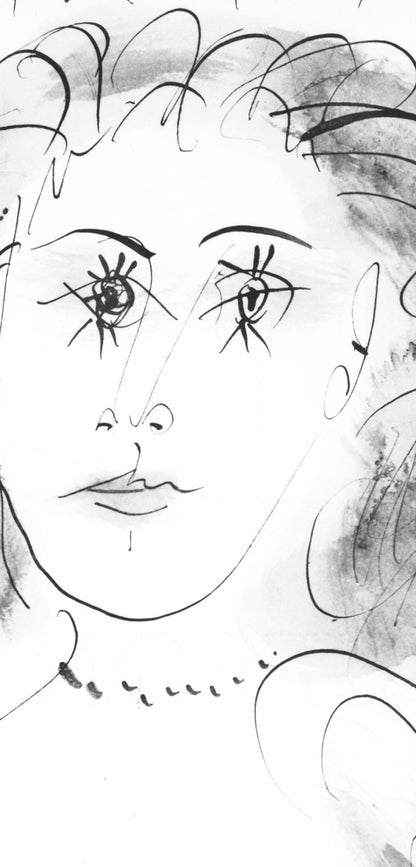 Pablo Picasso, Dedicace (Cramer 84; Johnson/Stein 77), 40 Dessins De Picasso En Marge Du Buffon,