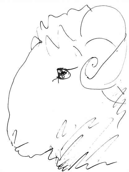 Pablo Picasso, Tte De Blier (Cramer 84; Johnson/Stein 77), 40 Dessins De Picasso En Marge Du