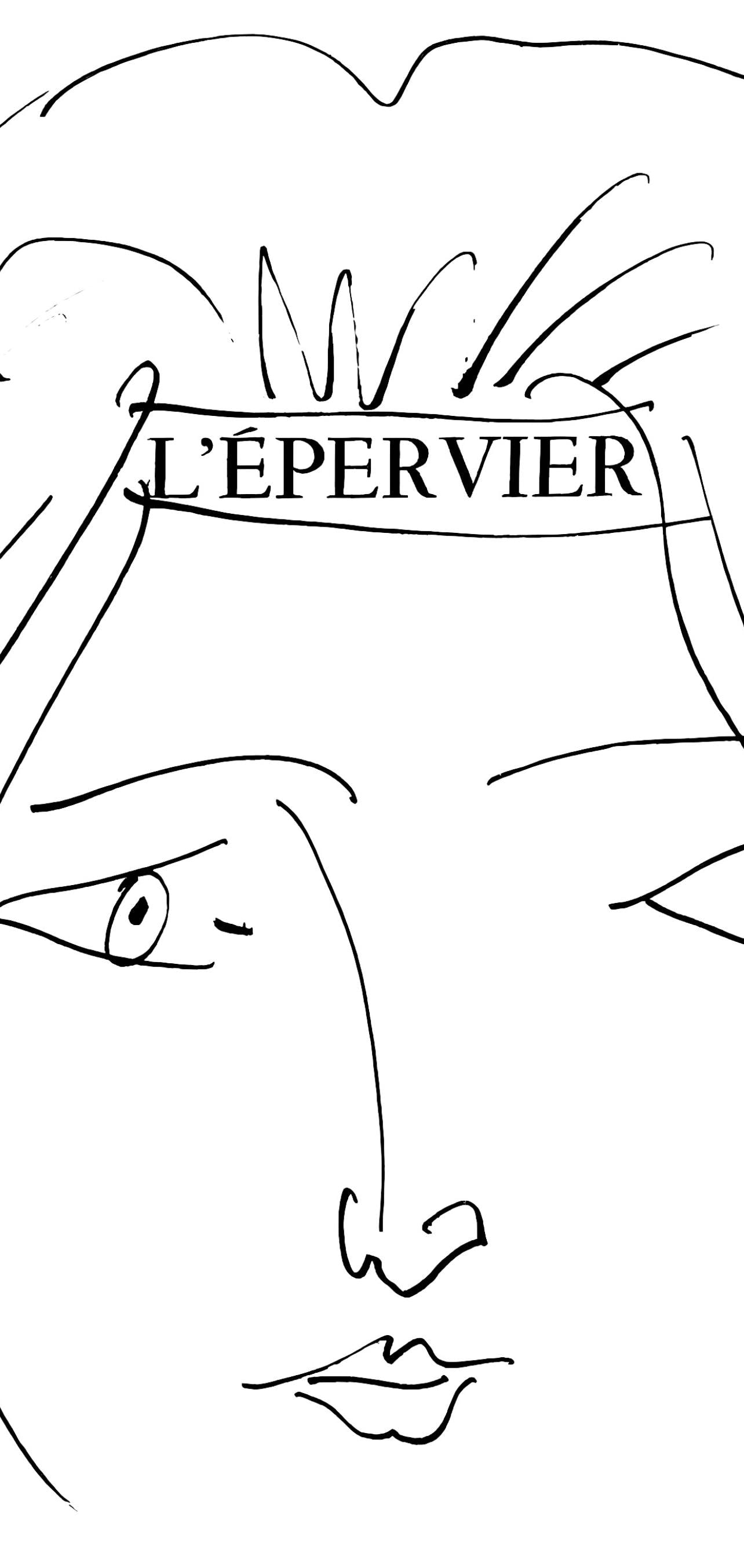 Pablo Picasso, L'Pervier, Visage De Femme (Cramer 84; Johnson/S. 77), 40 Dessins De Picasso En