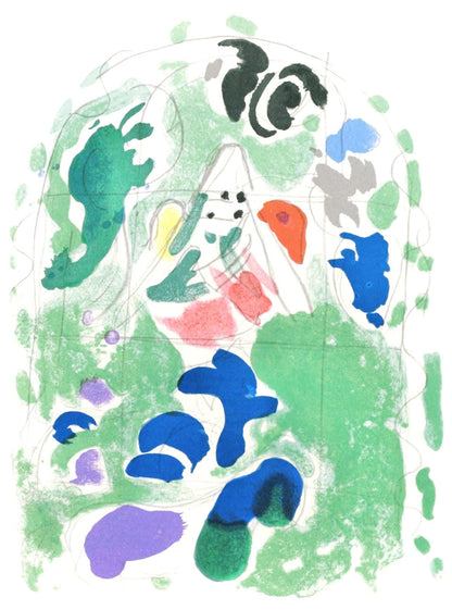 Marc Chagall, Tribe Of Issachar, Jerusalem Windows, Lithograph