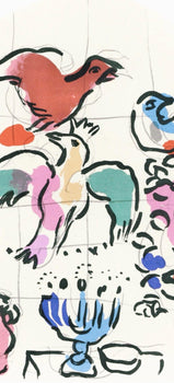 Marc Chagall, Tribe Of Asher, Jerusalem Windows, Lithograph