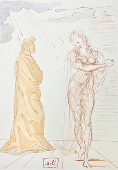 Salvador Dali, Hlle Ii (Michler/Lpsinger 1039-1138; Field 189-200), Die Gttliche Komdie, Signed,