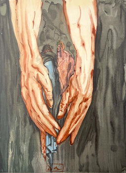 Salvador Dali, Hlle Xvi (Michler/Lpsinger 1039-1138; Field 189-200), Die Gttliche Komdie, Signed,