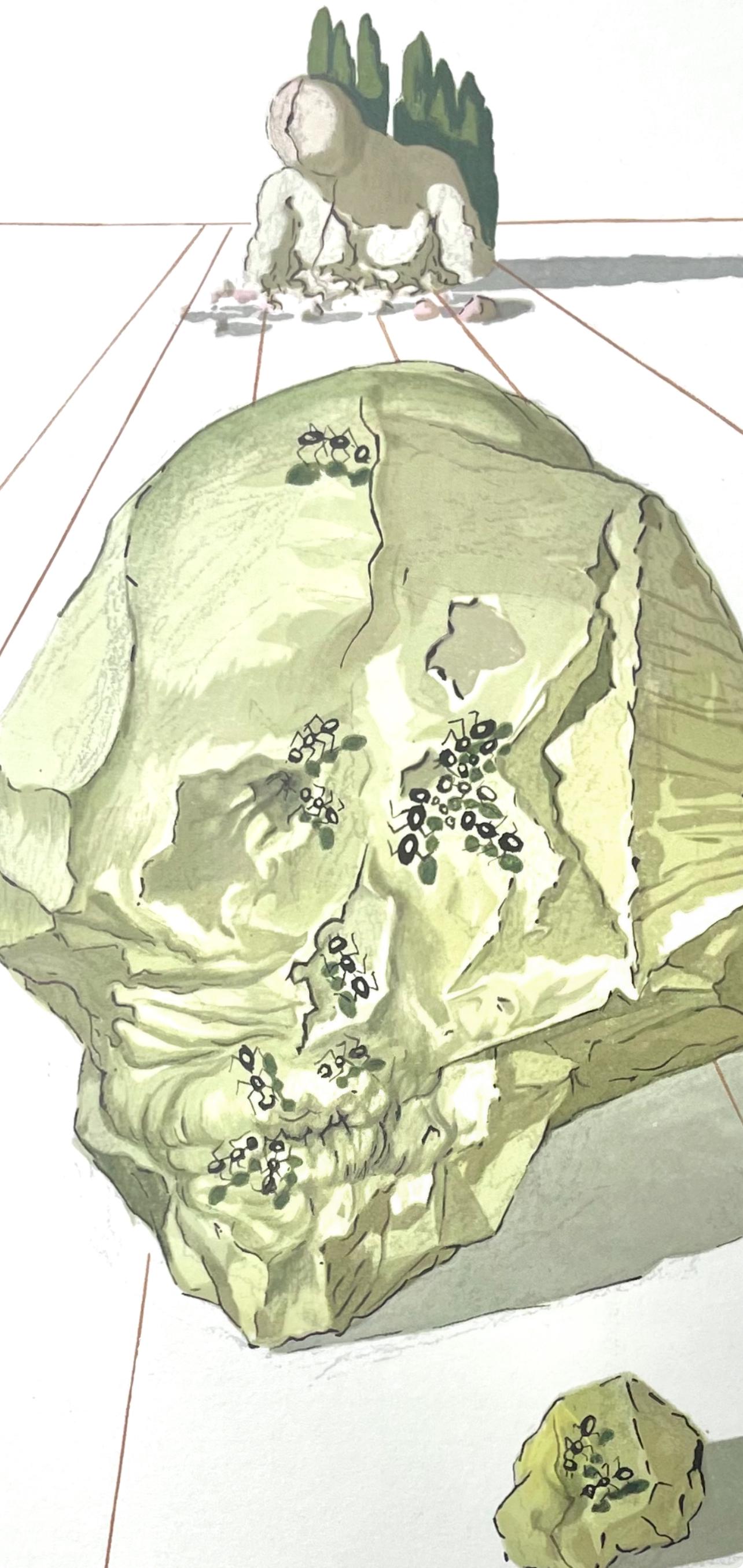 Salvador Dali, Hlle Xxiii (Michler/Lpsinger 1039-1138; Field 189-200), Die Gttliche Komdie, Signed,