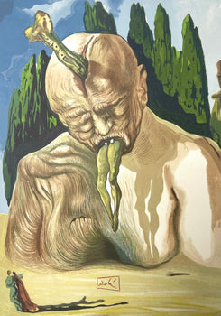 Salvador Dali, Hlle Xxvii (Michler/Lpsinger 1039-1138; Field 189-200), Die Gttliche Komdie, Signed,