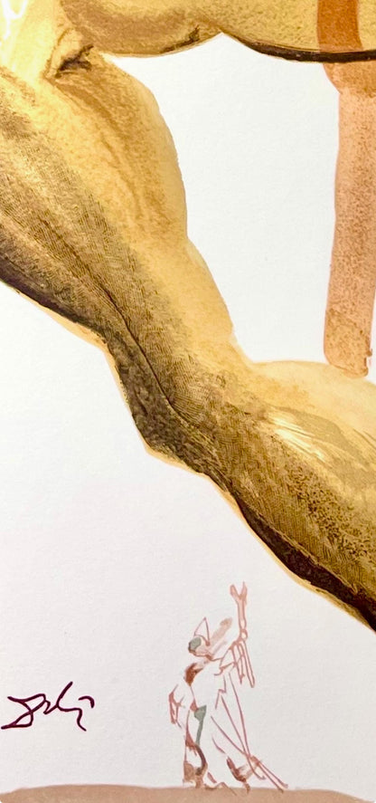 Salvador Dali, Hlle Xxxiii (Michler/Lpsinger 1039-1138; Field 189-200), Die Gttliche Komdie,