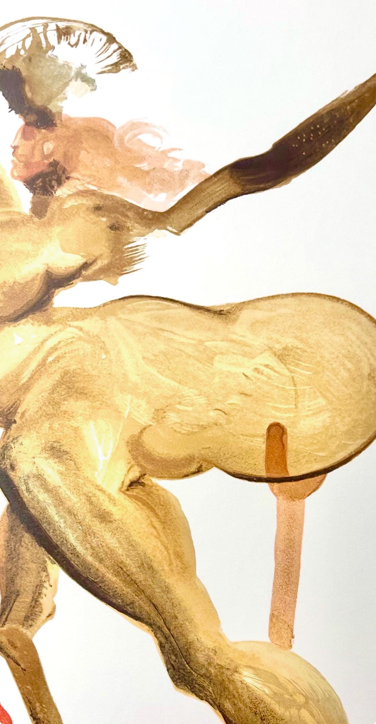 Salvador Dali, Hlle Xxxiii (Michler/Lpsinger 1039-1138; Field 189-200), Die Gttliche Komdie,