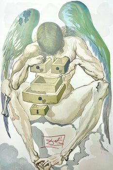Salvador Dali, Fegefeuer I (Michler/Lpsinger 1039-1138; Field 189-200), Die Gttliche Komdie,
