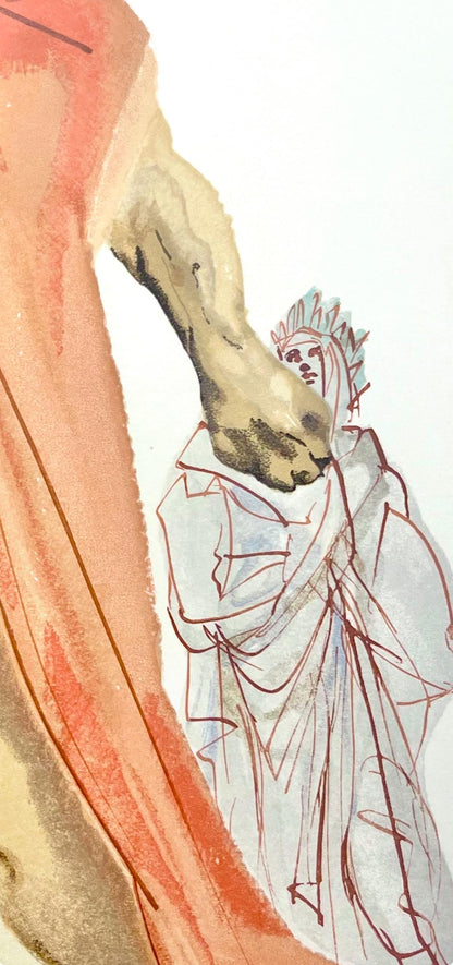 Salvador Dali, Fegefeuer V (Michler/Lpsinger 1039-1138; Field 189-200), Die Gttliche Komdie,