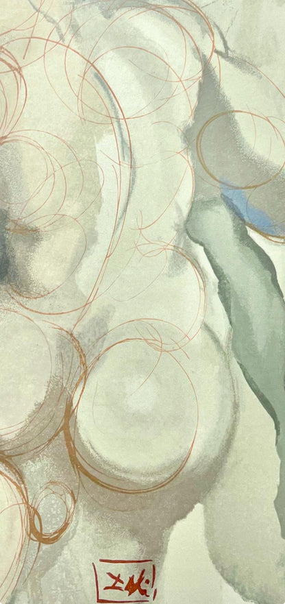 Salvador Dali, Fegefeuer Vi (Michler/Lpsinger 1039-1138; Field 189-200), Die Gttliche Komdie,