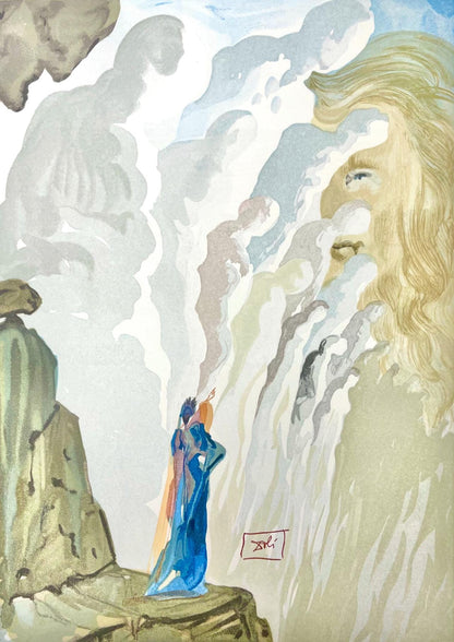 Salvador Dali, Fegefeuer Xii (Michler/Lpsinger 1039-1138; Field 189-200), Die Gttliche Komdie,