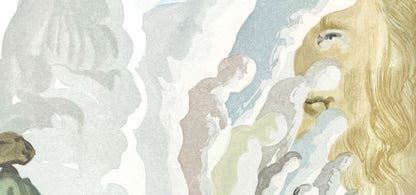 Salvador Dali, Fegefeuer Xii (Michler/Lpsinger 1039-1138; Field 189-200), Die Gttliche Komdie,