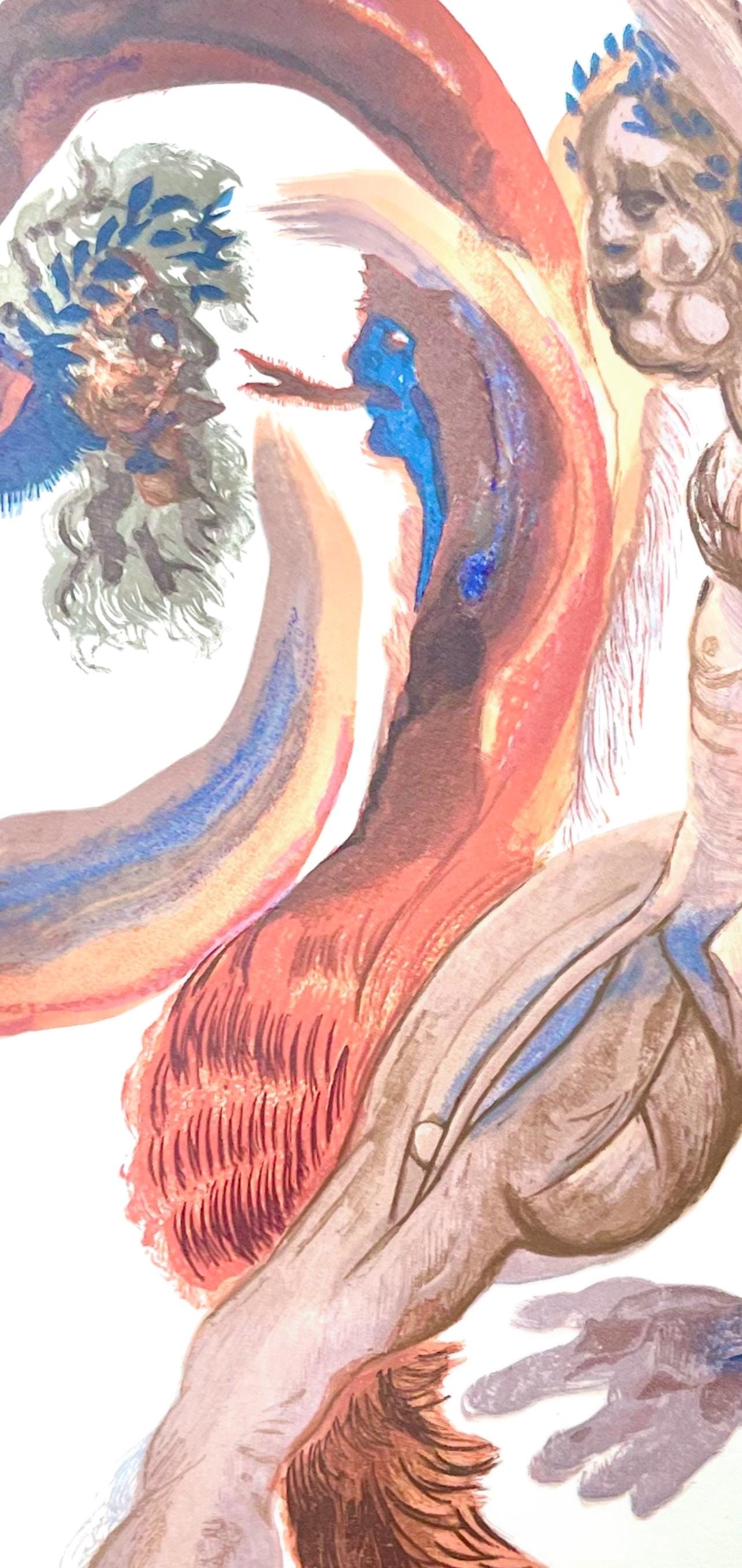 Salvador Dali, Fegefeuer Xviii (Michler/Lpsinger 1039-1138; Field 189-200), Die Gttliche Komdie,