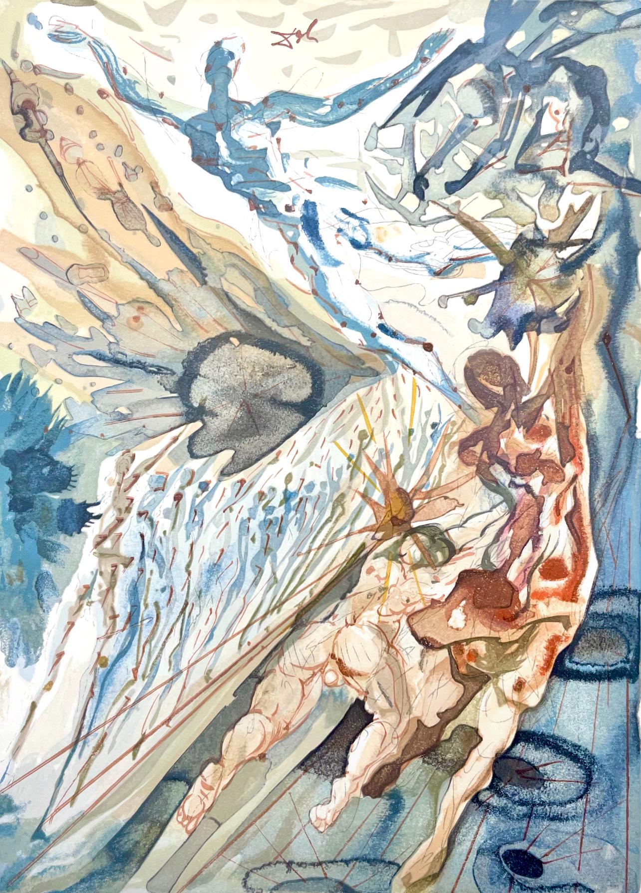 Salvador Dali, Fegefeuer Xxvi (Michler/Lpsinger 1039-1138; Field 189-200), Die Gttliche Komdie,