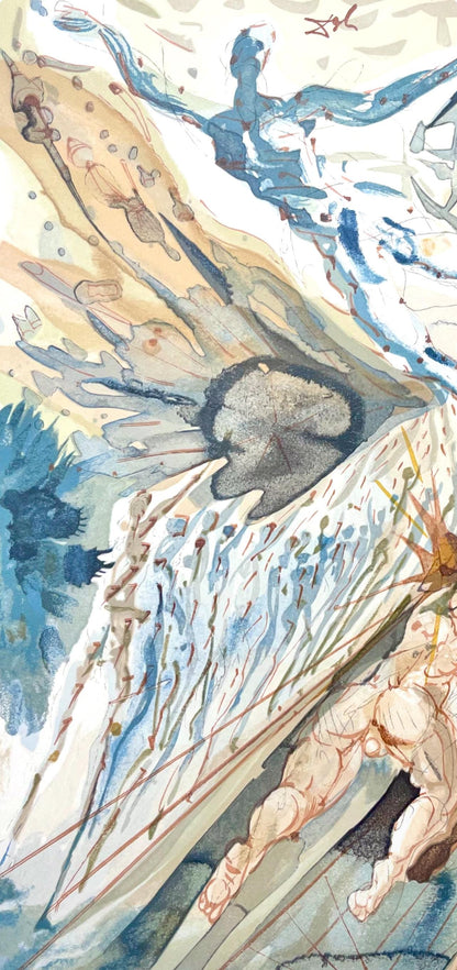 Salvador Dali, Fegefeuer Xxvi (Michler/Lpsinger 1039-1138; Field 189-200), Die Gttliche Komdie,