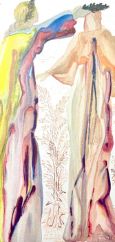 Salvador Dali, Fegefeuer Xxvii (Michler/Lpsinger 1039-1138; Field 189-200), Die Gttliche Komdie,