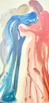 Salvador Dali, Fegefeuer Xxix (Michler/Lpsinger 1039-1138; Field 189-200), Die Gttliche Komdie,