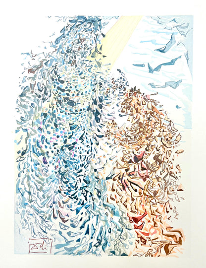 Salvador Dali, Paradies Xi (Michler/Lpsinger 1039-1138; Field 189-200), Die Gttliche Komdie,