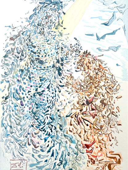 Salvador Dali, Paradies Xi (Michler/Lpsinger 1039-1138; Field 189-200), Die Gttliche Komdie,