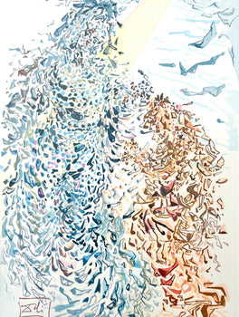 Salvador Dali, Paradies Xi (Michler/Lpsinger 1039-1138; Field 189-200), Die Gttliche Komdie,