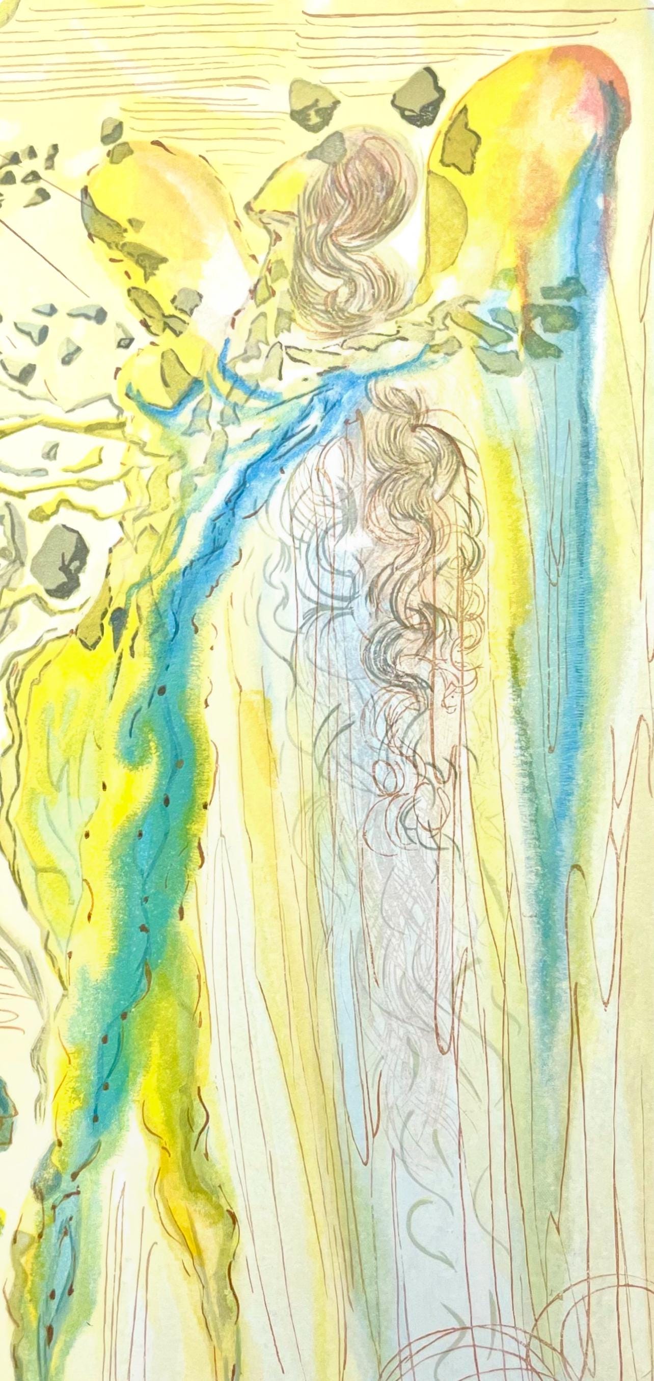 Salvador Dali, Paradies Xii (Michler/Lpsinger 1039-1138; Field 189-200), Die Gttliche Komdie,