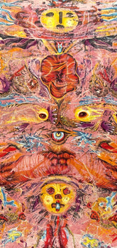 Alfonso Ossorio, Composition, Peintures Initiatiques D'Alfonso Ossorio, Collotype