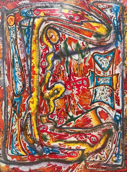 Alfonso Ossorio, Composition, Peintures Initiatiques D'Alfonso Ossorio, Collotype