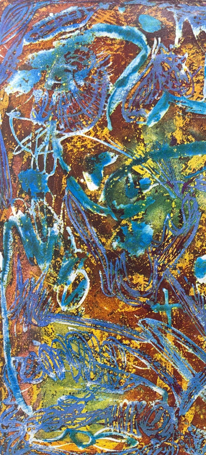 Collotype - Alfonso Ossorio - Composition - Peintures initiatiques d'Alfonso Ossorio