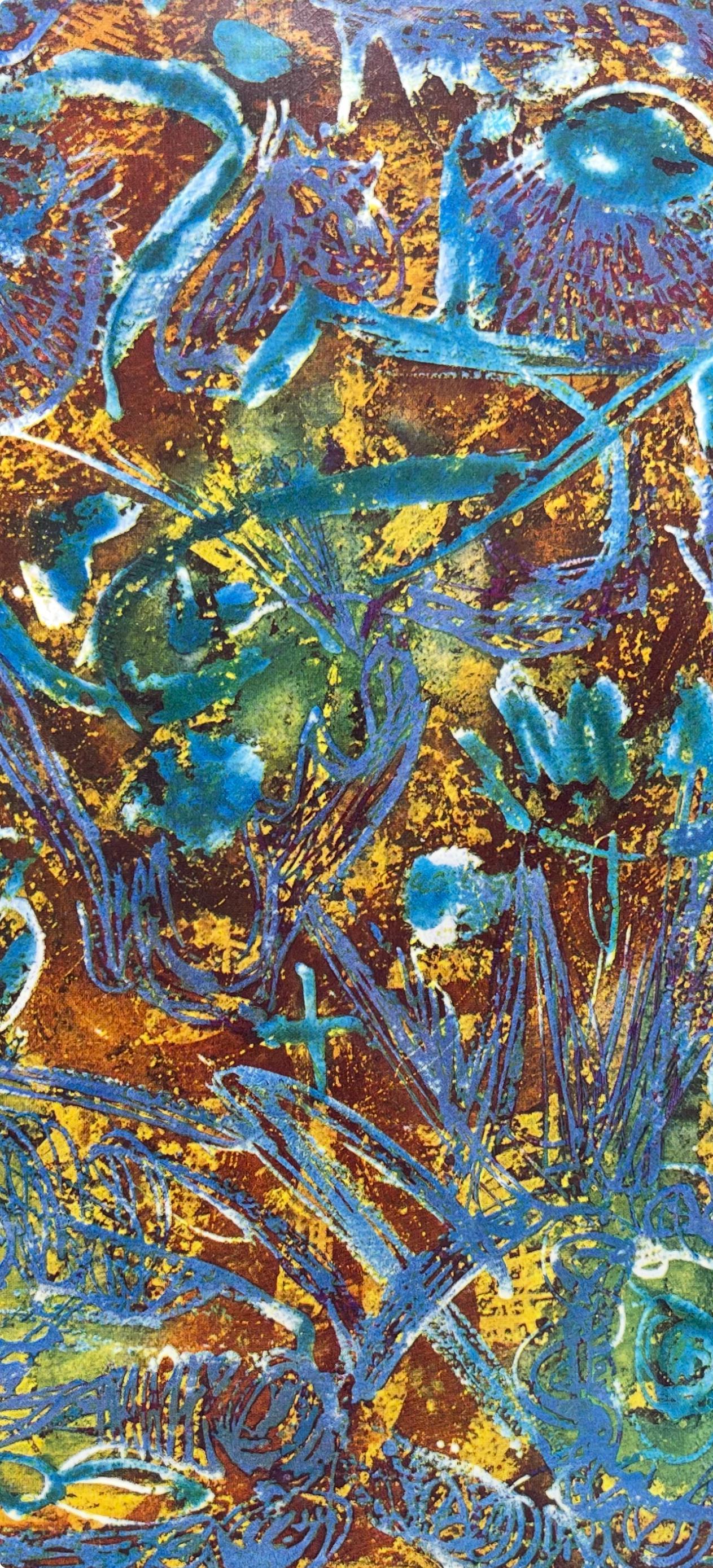 Collotype - Alfonso Ossorio - Composition - Peintures initiatiques d'Alfonso Ossorio