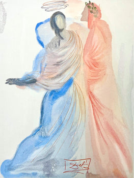 Salvador Dali, Paradies Xviii (Michler/Lpsinger 1039-1138; Field 189-200), Die Gttliche Komdie,