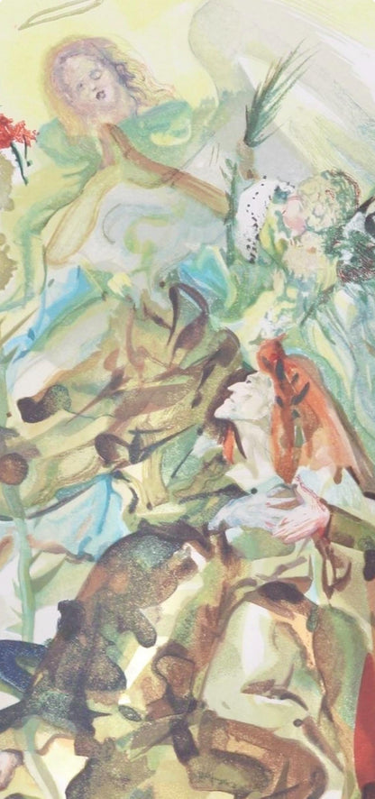 Salvador Dali, Paradies Xxv (Michler/Lpsinger 1039-1138; Field 189-200), Die Gttliche Komdie,