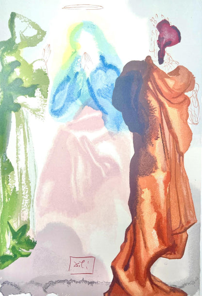 Salvador Dali, Paradies Xxxiii (Michler/Lpsinger 1039-1138; Field 189-200), Die Gttliche Komdie,