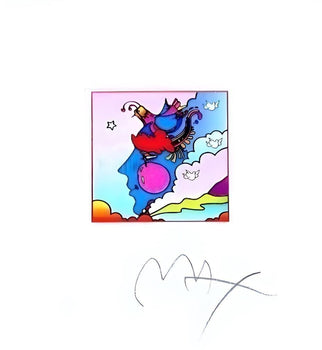 Peter Max, Woodstock Profile, Hand Signed, Official Lithograph