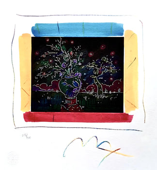 Peter Max, Dream I: The Blossoming, Hand Signed, Official Lithograph