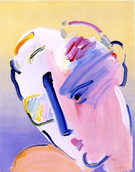 Peter Max, Neo Man In Love Ver. Ii, Hand Signed, Official Lithograph