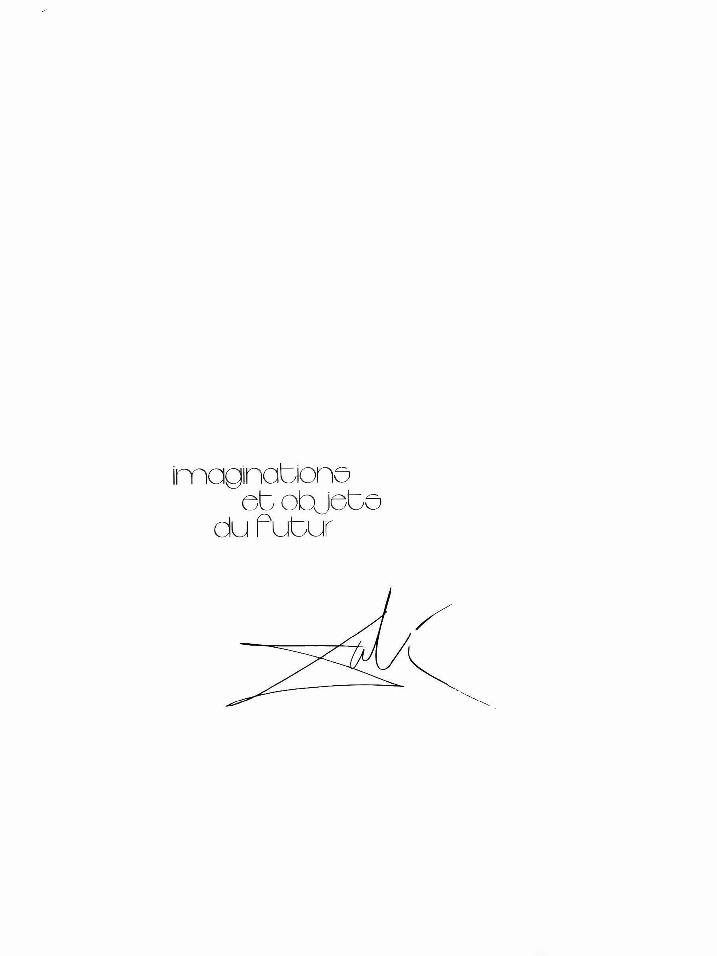 Salvador Dal, Maquillage cyclopen (M/ L 822-831; Field 75-13), Imaginations et Objets du Futur, Lithograph