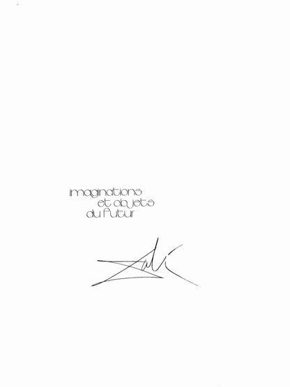 Salvador Dal, Maquillage cyclopen (M/ L 822-831; Field 75-13), Imaginations et Objets du Futur, Lithograph